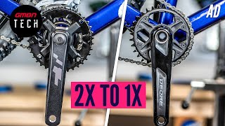 How To Upgrade To A 1X11 Or 1X12 Drivetrain  The Ultimate Single Chainring Conversion Guide [upl. by Meehaf2]