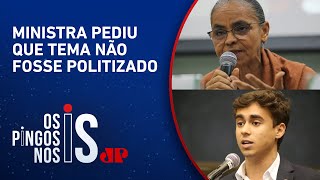 Nikolas Ferreira critica Marina Silva e governo por queimadas [upl. by Enohpets]