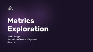 How Sentry uses Sentry Metrics [upl. by Itirahc]