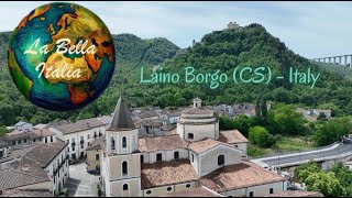 Laino Borgo CS  Calabria  Italy  Video con drone [upl. by Amikay]