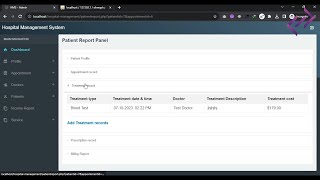 Hospital Management System in PHP MySQL with Source Code  CodeAstro [upl. by Ondrea]