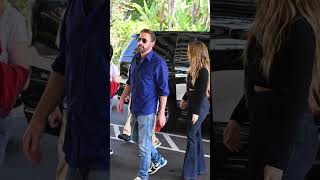 JLo amp Ben Affleck Seen Kissing amp Holding Hands Amid DIVORCE jloandben jlo benaffleck jennifer [upl. by Ahsikal]