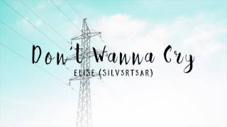 Acoustic Cover SEVENTEEN  Don’t Wanna Cry 울고 싶지 않아  Elise Silv3rT3ar [upl. by Odyssey]