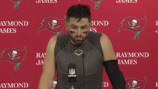 Baker Mayfield on Game vs Denver A Good Lesson  Press Conference  Tampa Bay Buccaneers [upl. by Eiramanad]