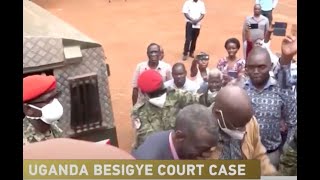 Ugandan opposition politician arraigned in court [upl. by Ahseat]