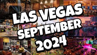 Whats NEW in Las Vegas for SEPTEMBER 2024 😍 [upl. by Slrahc]