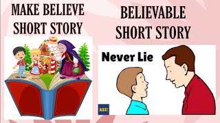 MAKE BELIEVE AND BELIEVABLE SHORT STORY HANSEL AND GRETEL  NEVER LIE [upl. by Niwrek974]