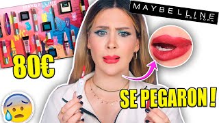 ¿ME HAN VISTO LA CARA DE TONTA ABRIENDO EL ÚLTIMO CALENDARIO DE ADVIENTO MAYBELLINE [upl. by Lanti]