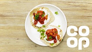 Coop  Slow Roasted Tomato amp Labneh Flatbreads [upl. by Ydna]