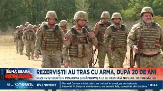 Exercițiu de mobilizare în Prahova și Dâmbovița Peste 6000 de rezerviști chemați la instrucție [upl. by Siloum]