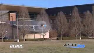 Eflite Blade 450 3D RC Heli RTF Demo Flight [upl. by Bridgid738]