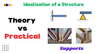 MOMENT VS SHEAR CONNECTION ll IDEALIZATION OF A STRUCTURE ll THEORY VS PRACTICAL ll MOMENT RELEASE [upl. by Llert]