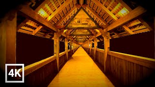 LUCERNE Switzerland 🇨🇭 Walking Tour During Christmas 4K HDR [upl. by Abbie359]