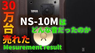 伝説のスタジオモニターヤマハNS10Mの音を分析する [upl. by Aidile]