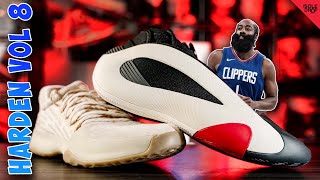 Adidas Harden Vol 8 Detailed Look amp Review [upl. by Thurstan]