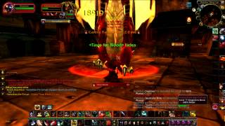 World of Warcraft Blackwing Lair  Vaelastrasz the Corrupt Solo [upl. by Sharai]