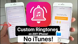 Set Any Song as Ringtone  Easier than GarageBand  No iTunes 2023 [upl. by Airdnalahs]