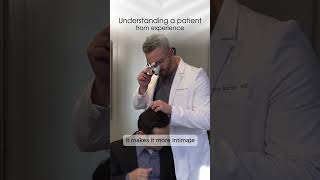 Having Had A Hair Loss Dr Barton Can Connect To Patients [upl. by Frasquito]