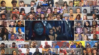 X MEN Dark Phoenix Official Trailer  Mega Reactions Mashup [upl. by Dammahum548]