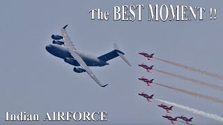 The BEST MOMENT  Indian AIRFORCE  AIRSHOW 2024 CHENNAI MARINA BEACH [upl. by Eimak579]