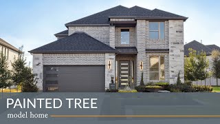 Painted Tree Model Home  Monet II  McKinney TX  Trophy Signature Homes [upl. by Anawd]