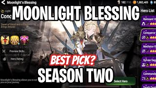 Moonlight Blessing Season 2  Who to Choose Epic Seven [upl. by Chandal]