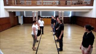 English Country Dance  Childgrove  with Tutorial  Arbon eV [upl. by Yrallam]