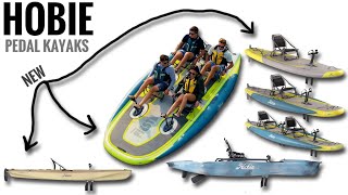 NEW Hobie Pedal Kayaks You Must See To Believe EXCLUSIVE TESTING amp REVIEW [upl. by Cosetta898]