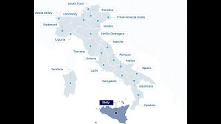 The 20 Regions Of Italy EXPLAINED On The Map [upl. by Adaline]