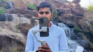 🥵Test Mobile Digitek DSG007F AI 3Axis Gray Smartphone Gimbal Foldable Handheld Vlogging Gimbal [upl. by Anirdua]