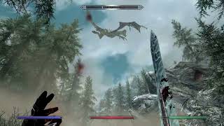 Skyrim  Yeah Well I cast quotDragonquot and your turn is over [upl. by Leund]