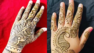 Back hand mehndi designs  back hand mehndi [upl. by Releyks]