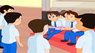 Tintu Mon Comedy  School  Tintu Mon Non Stop Comedy Animation Story [upl. by Sorce104]