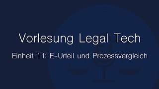 EUrteil und Prozessvergleich [upl. by Dusa]