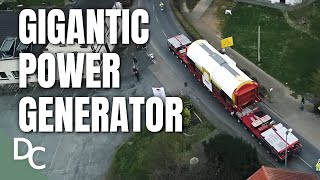 Delivering a 400 Ton Coal Generator Across Germany  Mega Transports  DocoCentral [upl. by Wheelwright218]