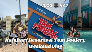 Weekend with Family at Kalahari Resorts Vlog 47 america vlog waterpark KalahariResorts [upl. by Sibyls]