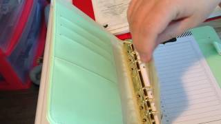 Michaels Recollections Planner vs Filofax Saffiano Comparison of two ringbound planners [upl. by Four]