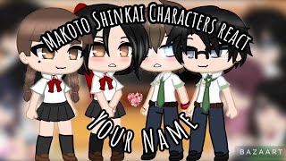 Makoto Shinkai Characters ReactYour Name13 [upl. by Ame]