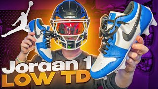 Cleat of the Year Jordan 1 Low TD Football Cleats [upl. by Renee]