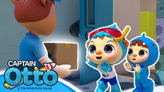 Delivery SongㅣNursery Rhymes amp Kids SongsㅣCaptainOtto  A New Delivery Manㅣanimation [upl. by Margreta]