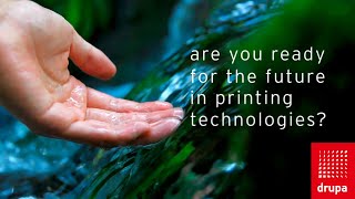 drupa trade fair2024 print technology sustainability AI [upl. by Tut]