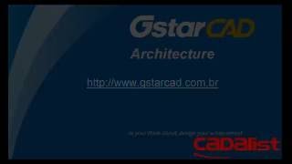 GstarCAD Architecture 2016 Janelas e Portas [upl. by Medrek]