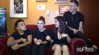 PVRIS Interview with Rock Forever Magazine [upl. by Nonnaihr]