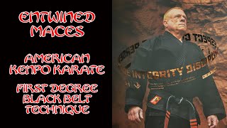 Entwined Maces American Kenpo Karate [upl. by Horbal]