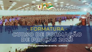 FORMATURA CFP  CURSO DE FORMAÇÃO DE PRAÇAS 2023 [upl. by Garzon339]