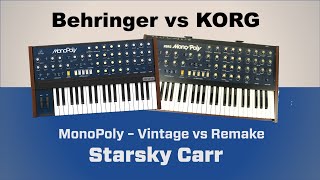 Korg vs Behringer Monopoly The Definitive Comparison review and walkthrough [upl. by Melloney]