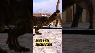 Tyrannosaurus Rex TREX Release tyrannosaurusrex dinosaurs jurassicworld [upl. by Frendel]