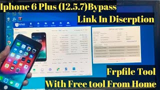 How To Iphone 6 Plus 1257 Bypass With Free Tool FrpFile Tool Link In Discription [upl. by Hibbitts409]