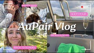 One week in my life  back to school 🇸🇪👩🏼‍🏫🌊 AuPair Vlog [upl. by Nylatsyrk138]