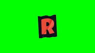 R letter green screen video [upl. by Rashidi546]